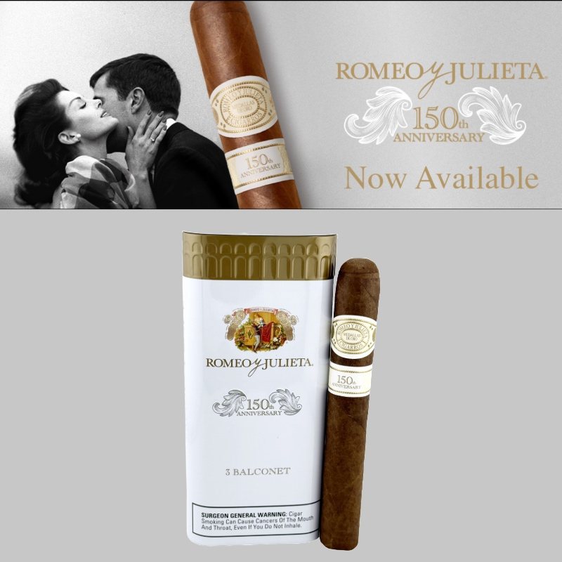 Romeo Y Julieta 150th Anniversary Cigars
